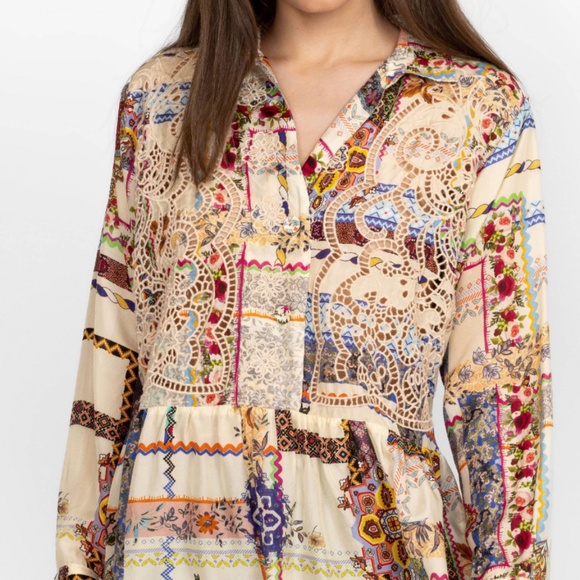 Johnny Was Tops - Johnny Was STANO MONROE TUNIC, 1X